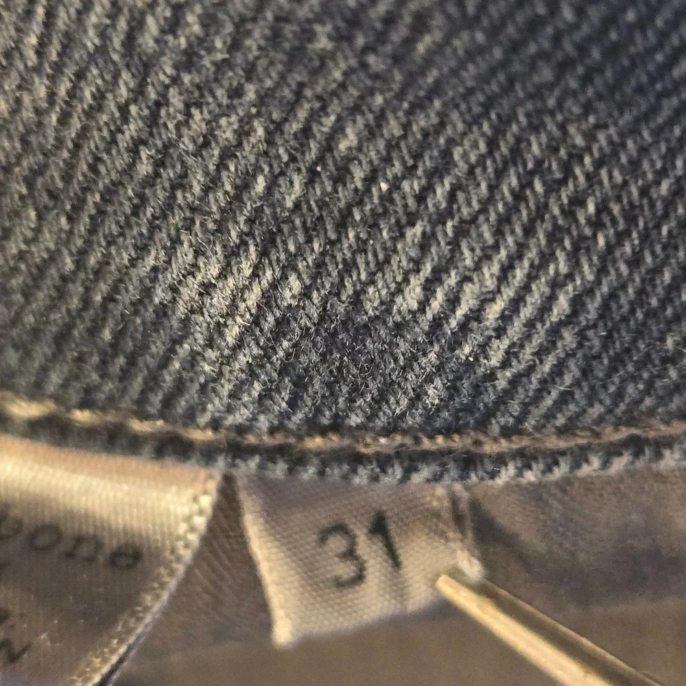 Rag & Bone Mens Extra Slim Fit 1 Jeans Minna Faded Black‎ M1224K610MIN Size 31